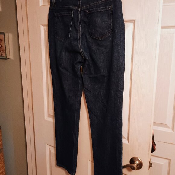 Gloria Vanderbilt Amanda Jeans, Womens, 10, Hi-Rise, Straight Leg, Gently Used - Picture 2 of 6